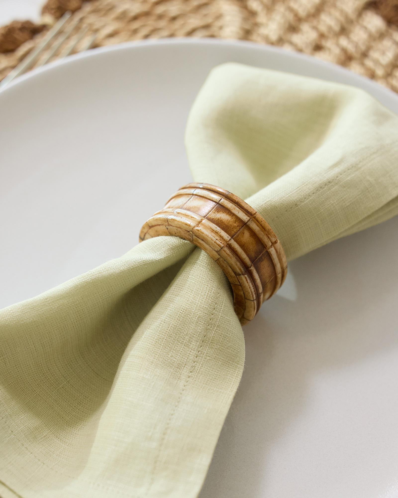 Reed Bone Napkin Rings - Thumbnail 2