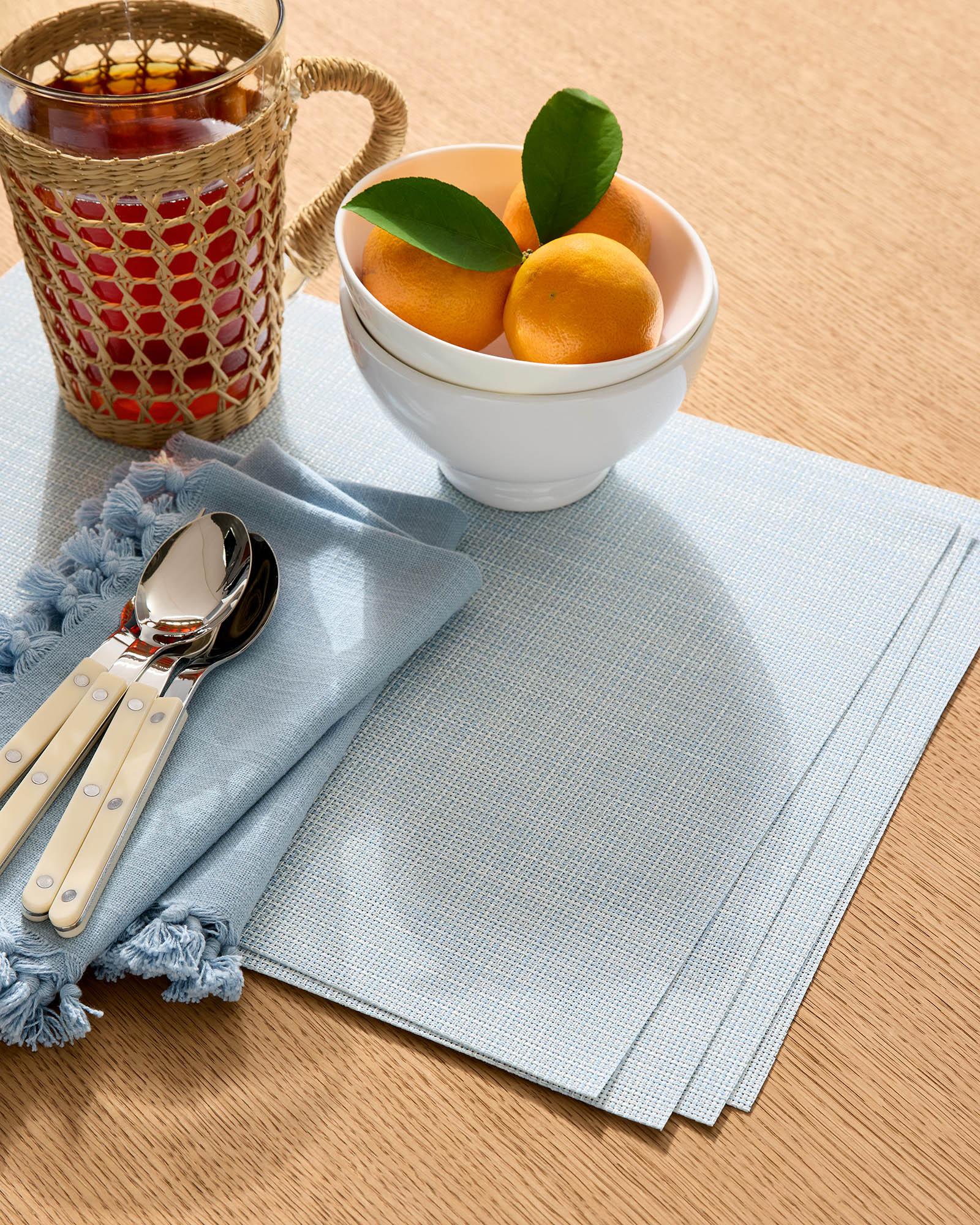 Chilewich Mini Basketweave Placemat (Set of 4) | Serena and Lily
