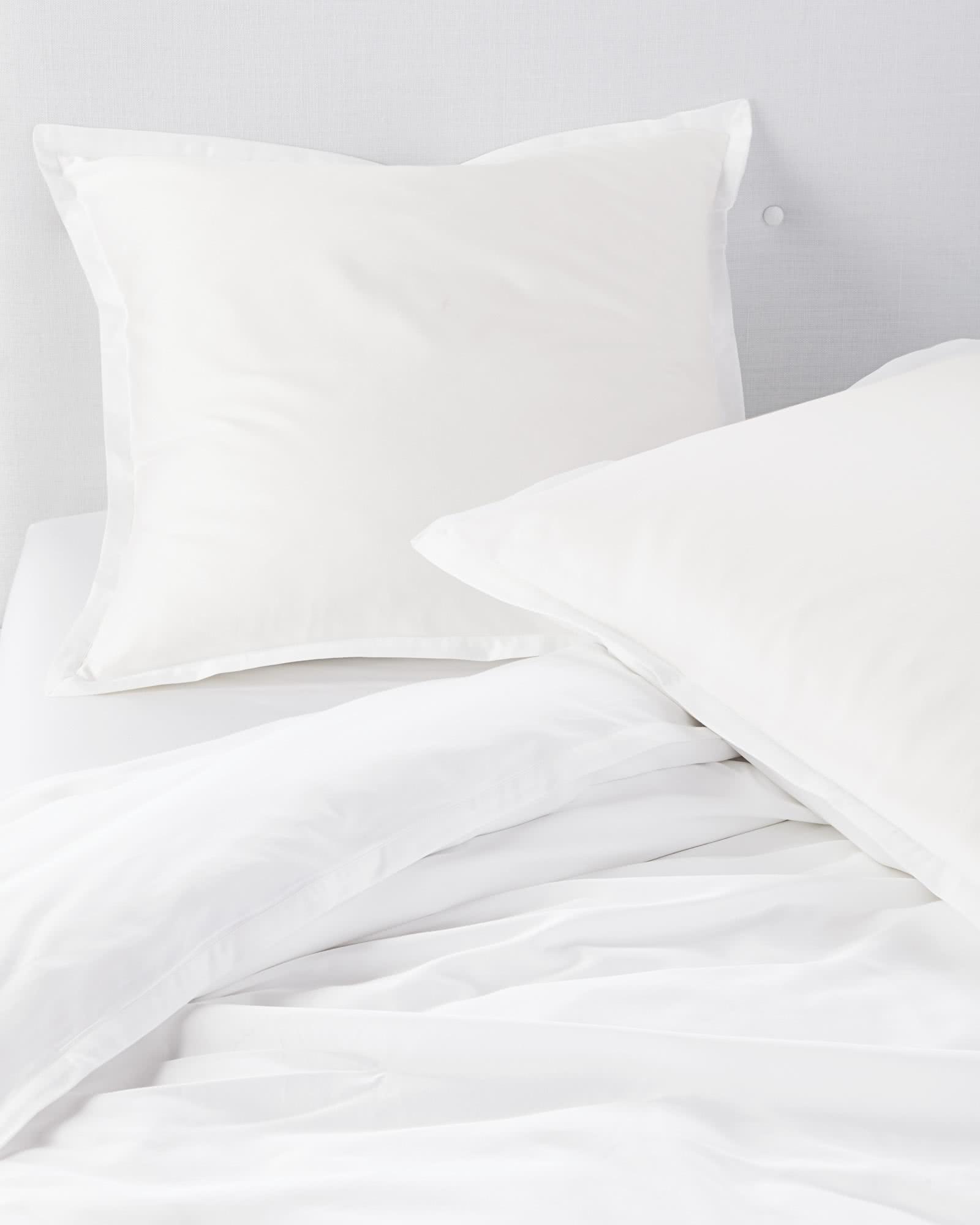 Border Frame Sateen Duvet Cover Serena and Lily