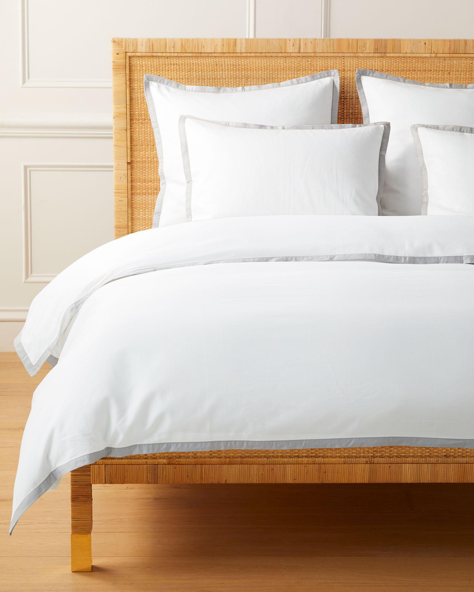 Border Frame Sateen Bedding Bundle | Serena and Lily