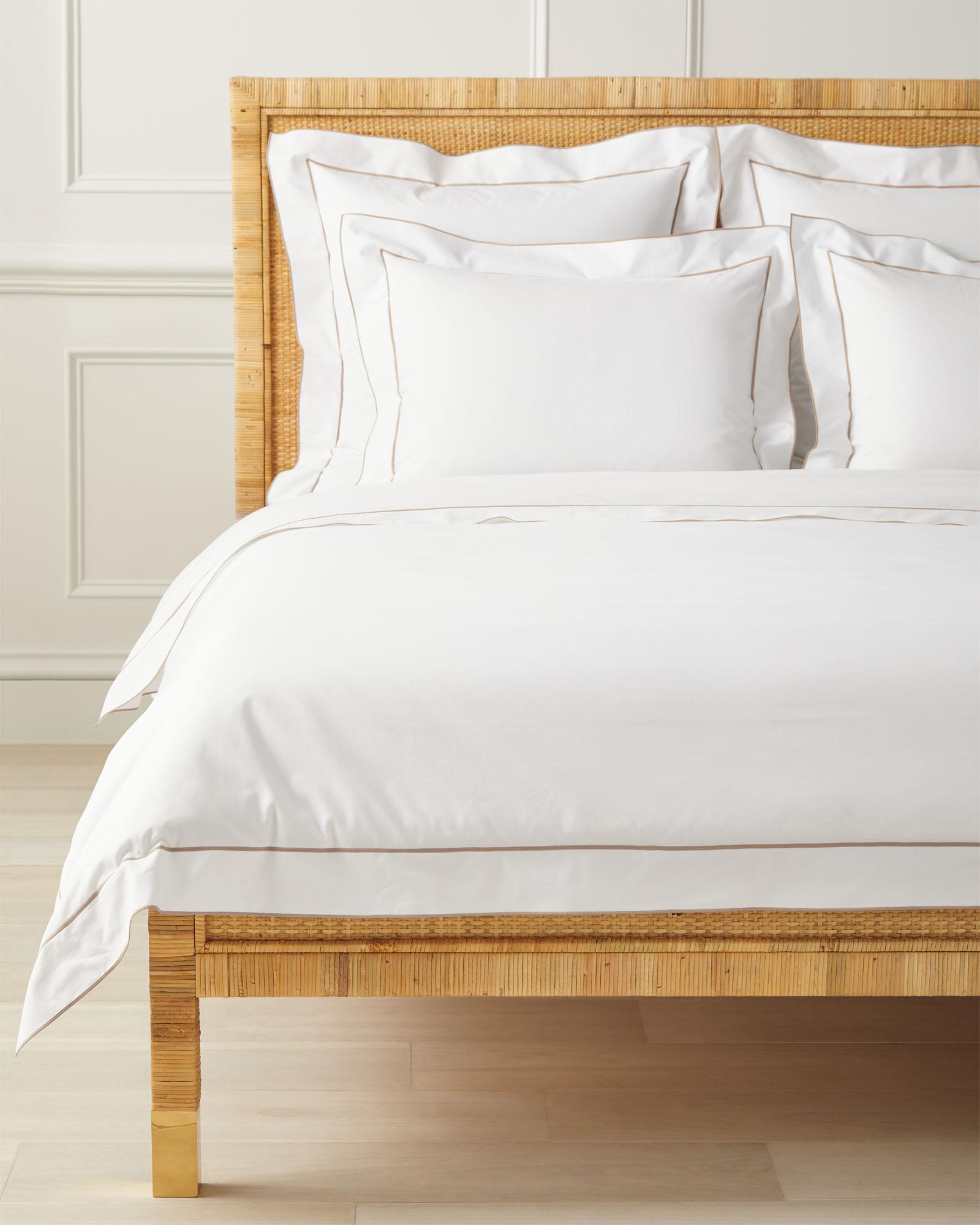 Bristol Percale Duvet Cover Serena and Lily