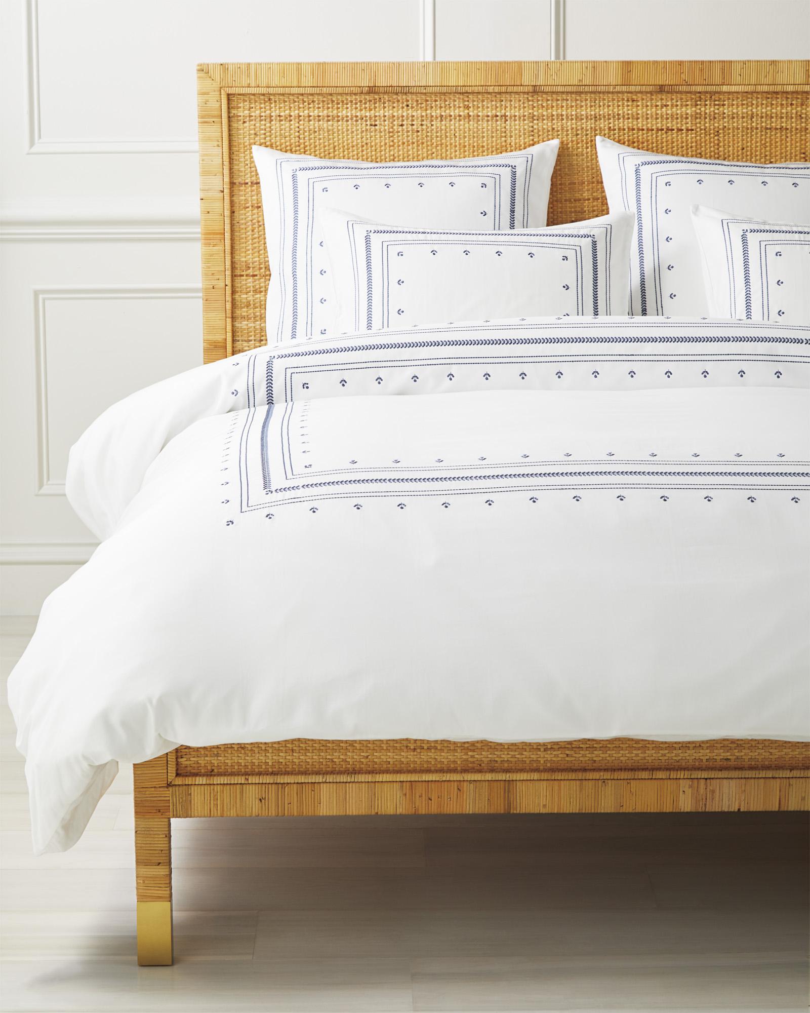Harbor Hill Sateen Duvet Cover – Twin – Wild Rose | Serena & Lily