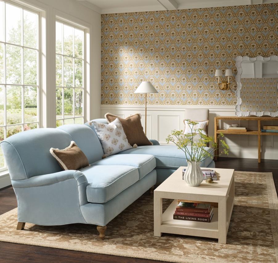 Balboa Rattan Coffee Table - Honey – Square | Serena & Lily
