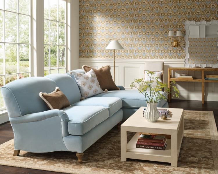 Glass Top - Balboa Rattan Coffee Table | Serena & Lily