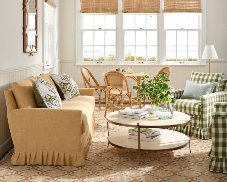 Balboa Rattan Coffee Table - Honey – Square | Serena & Lily