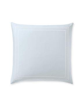 Soho Sateen Sham-Sky/White-image