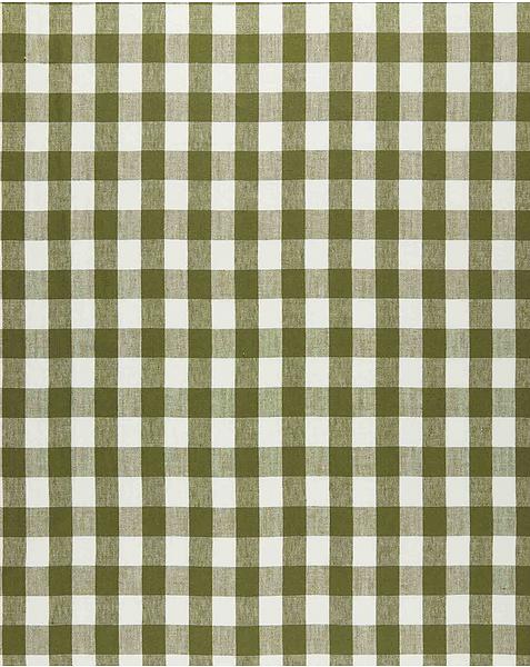 Fabric by The Yard - Classic Gingham Linen in Grove Green | Serena & Lily