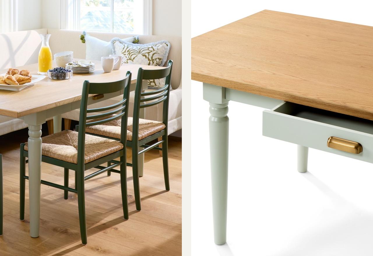 ルパンunico ALBERO Dining Table Harvest French Oak Dining Table