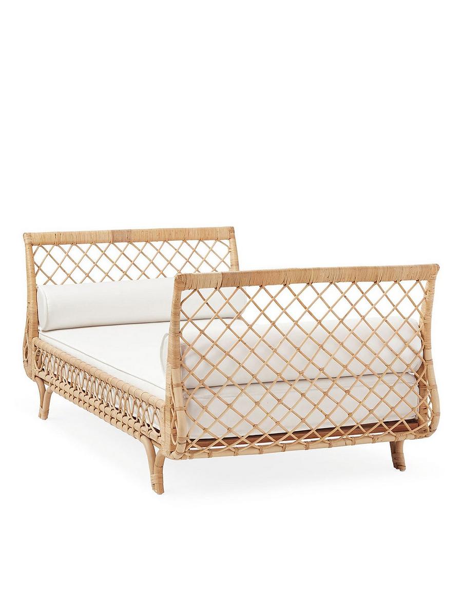 Serena and lily rattan daybed deals