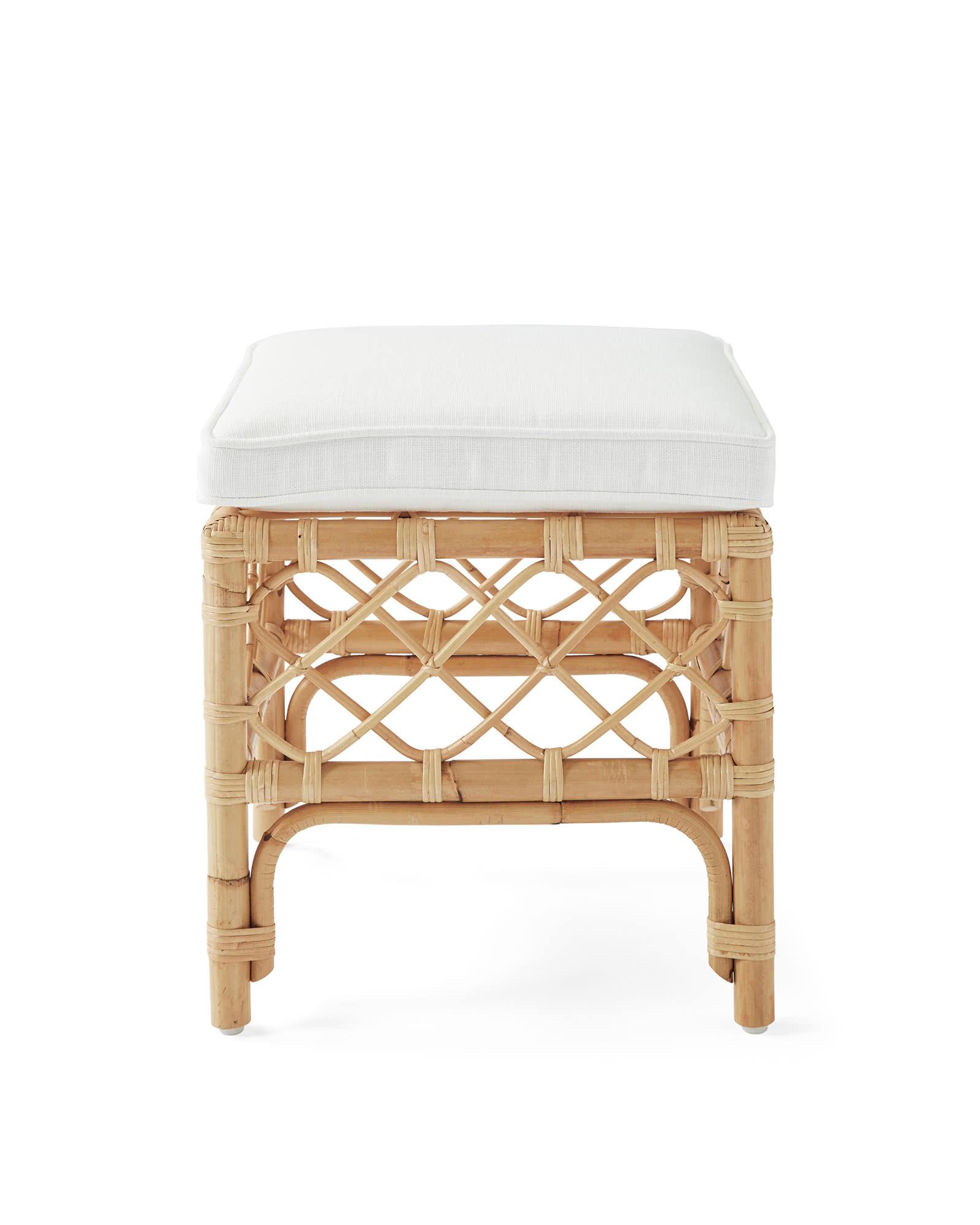 Avalon Rattan Swivel Bar Stool - Thumbnail 4