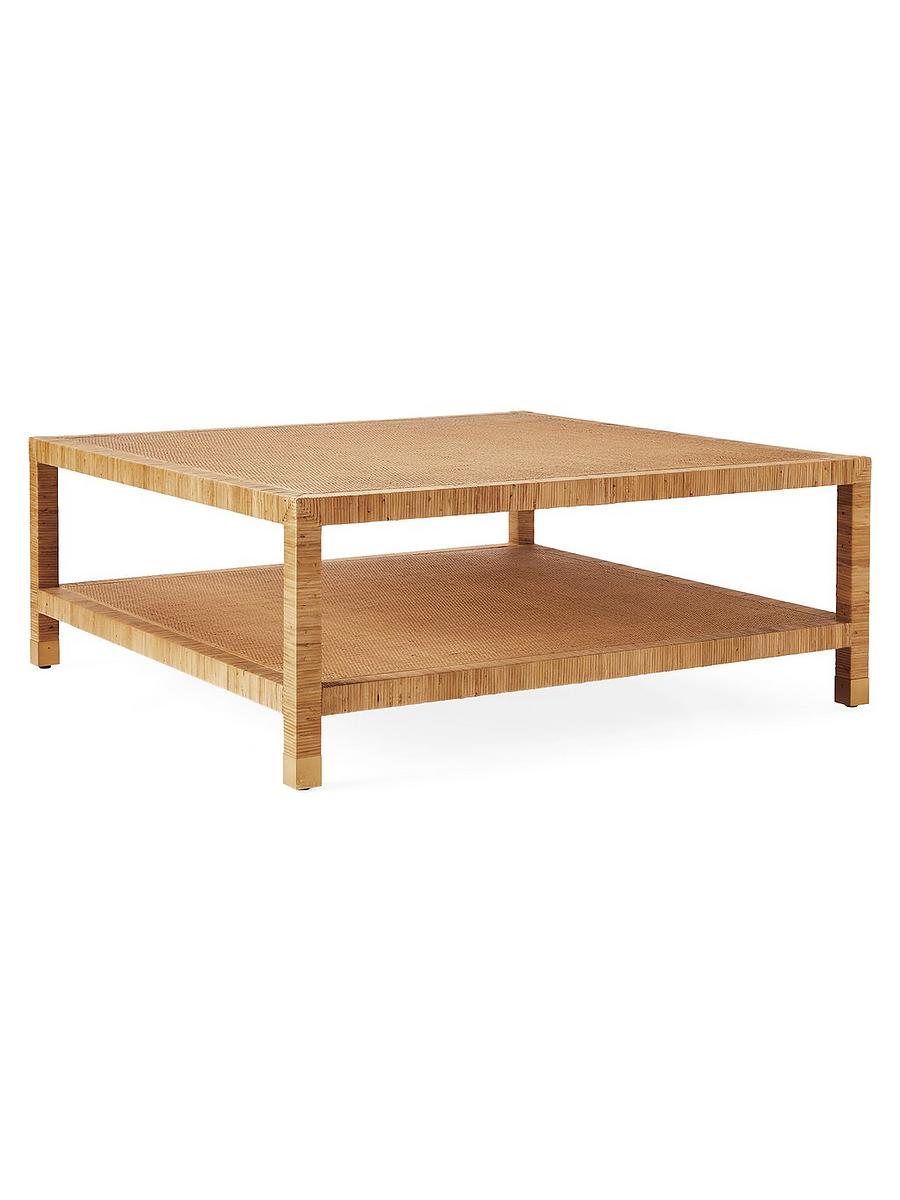 センターテーブル・ローテーブル ACME FURNITURE BALBOA COFFEE TABLE Balboa Rattan Coffee Table | Serena and Lily