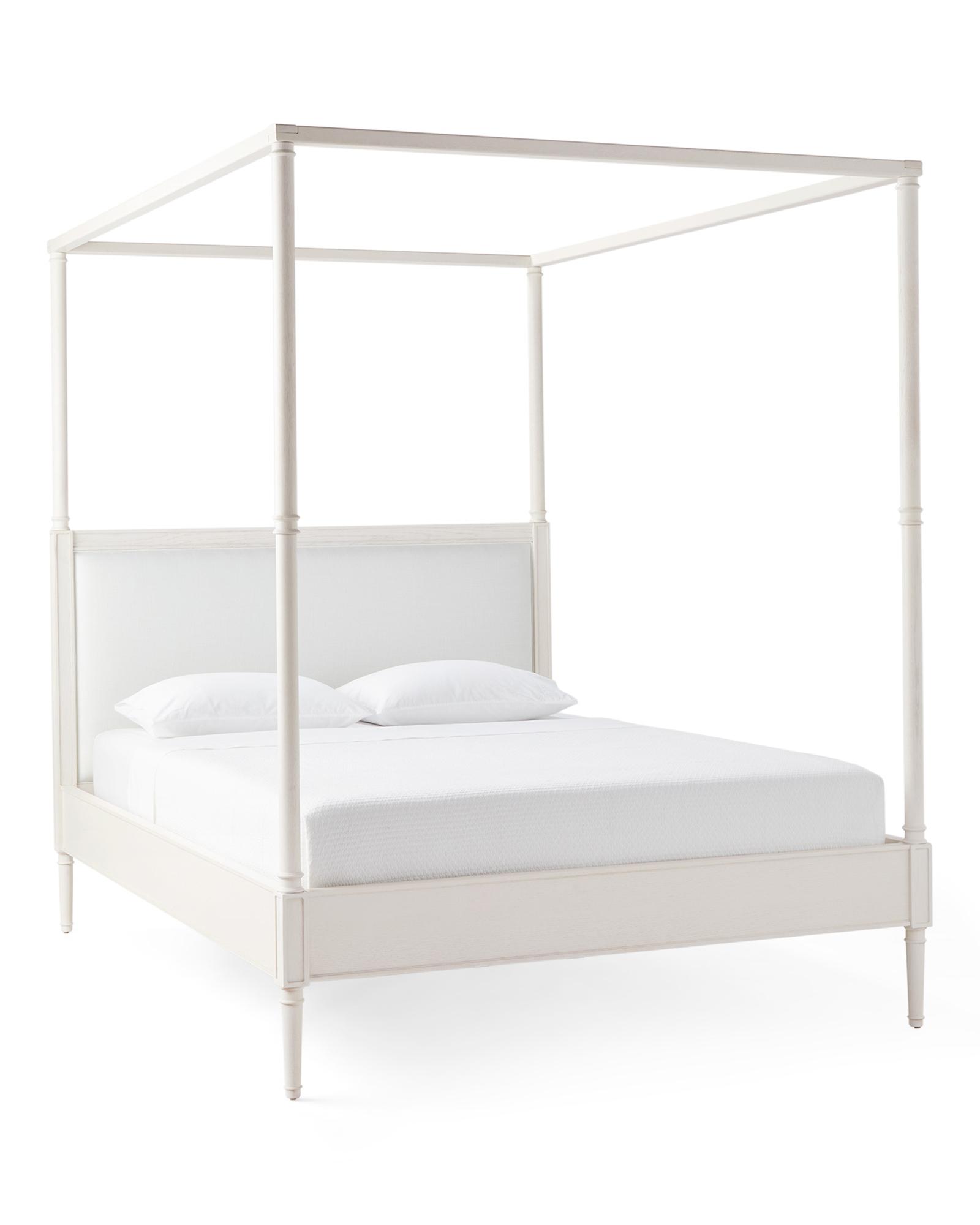 Bridgeway Four Poster Bed Washed White