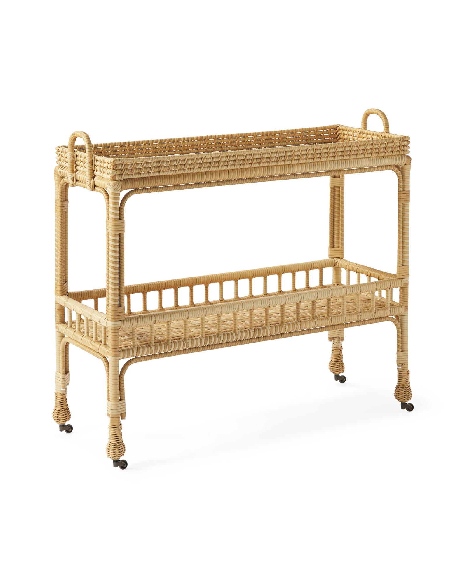 Serena & Lily Captiva Bar Cart