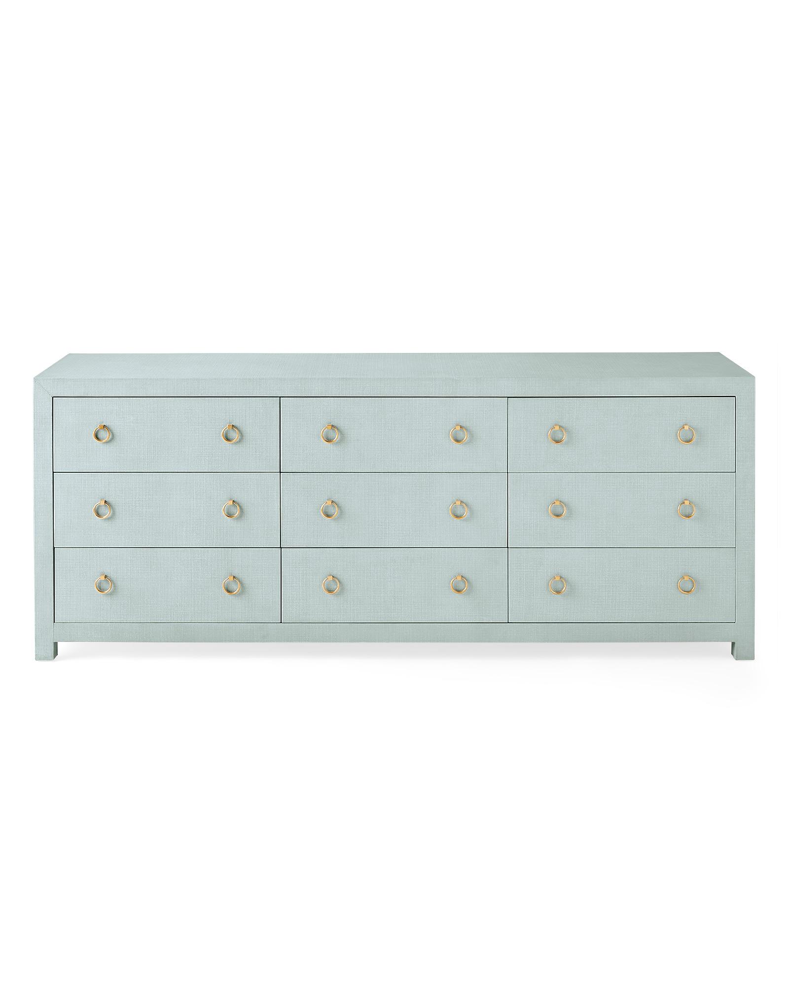Shop Driftway Dresser (SERENA & LILY), Size: Wide 6-Drawer, Color: Coastal Blue, Quantity: 1 from Serena & Lily on Openhaus