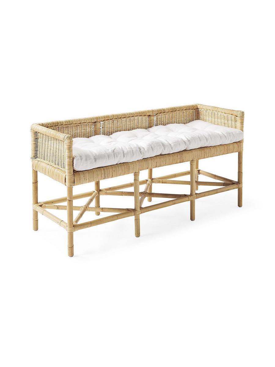 Shore Bench Cushion Quick Ship Serena and Lily