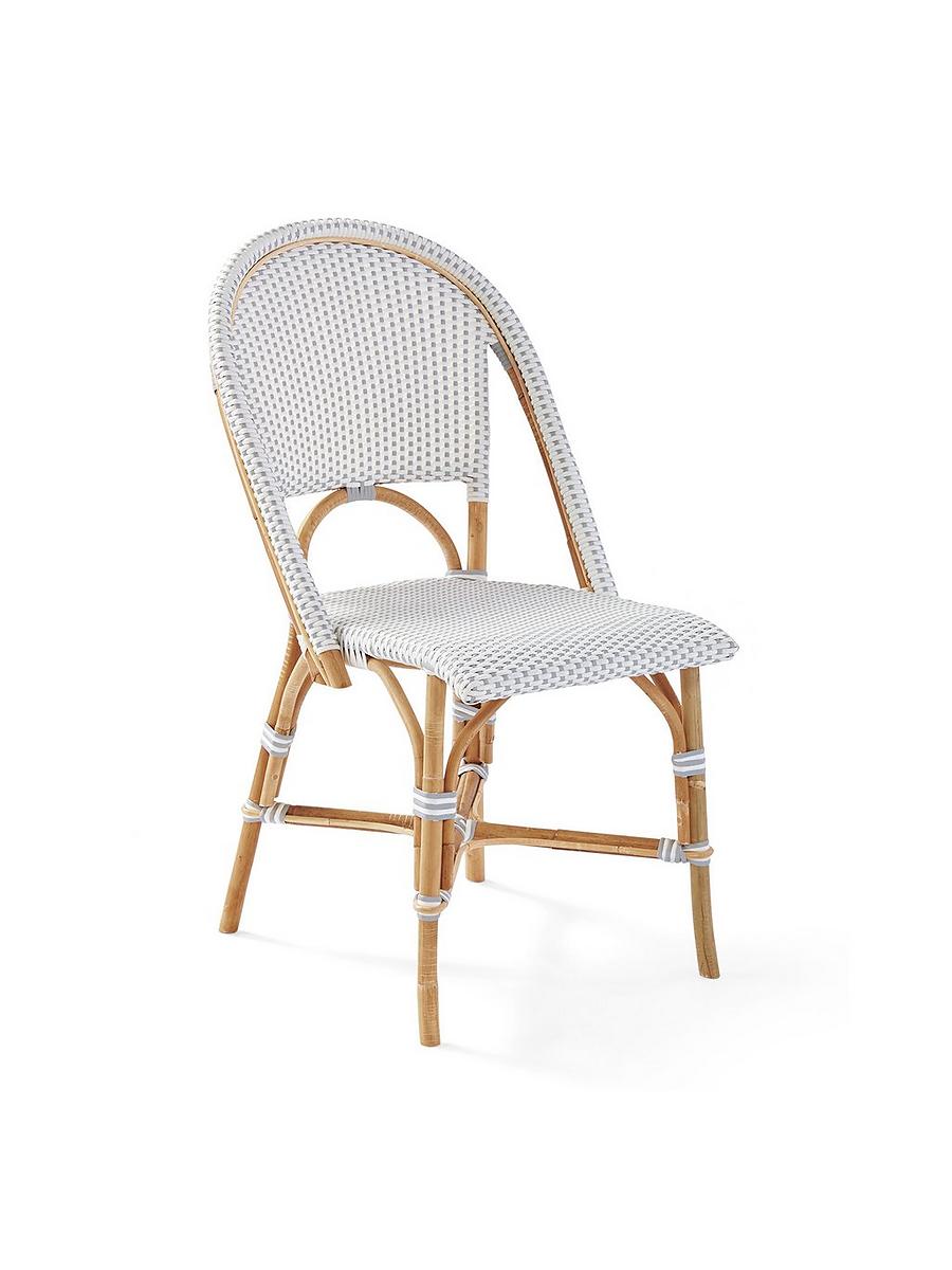Rattan dining chairs best sale white