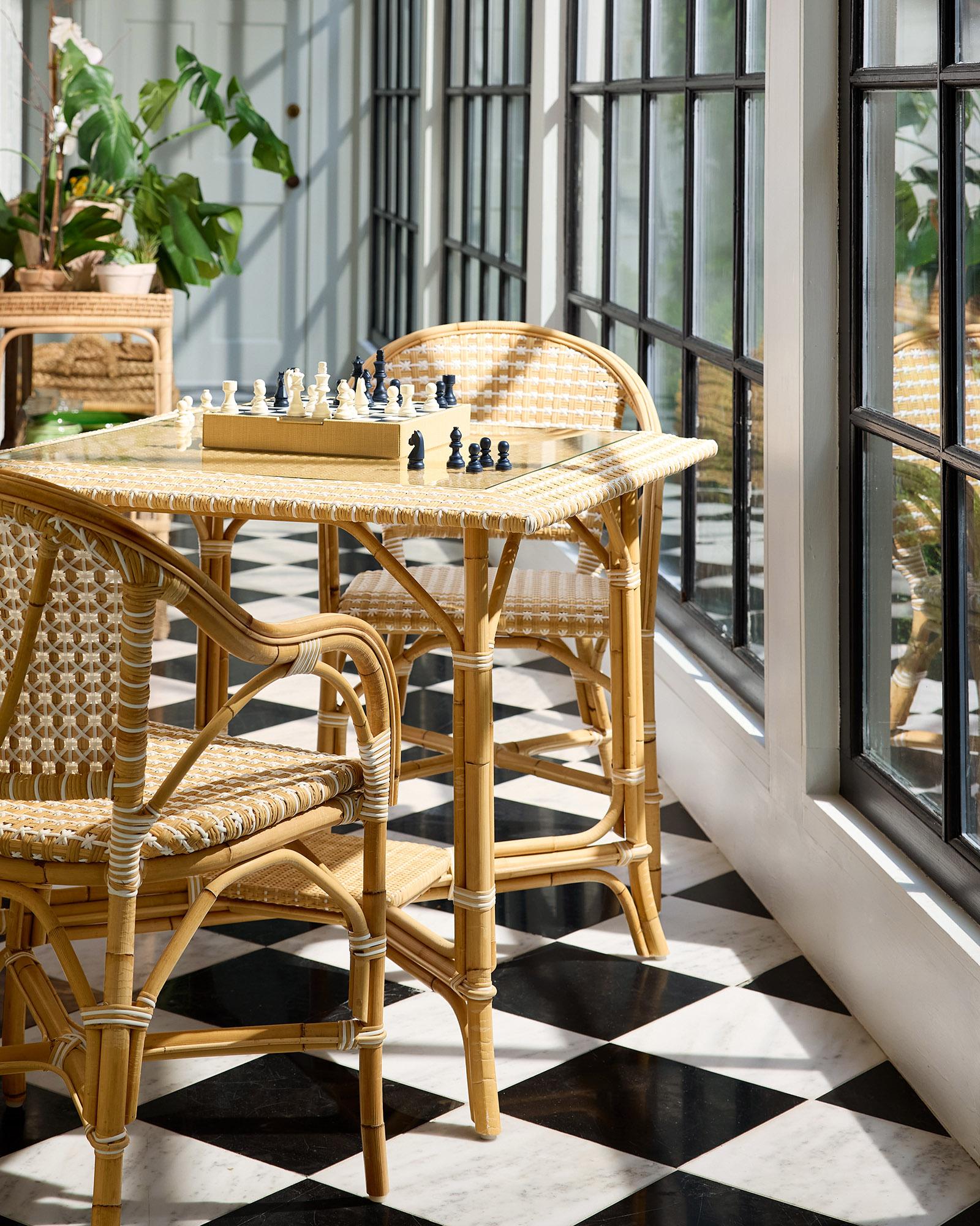 Riviera Étoile Rattan Dining Chair - Thumbnail 5