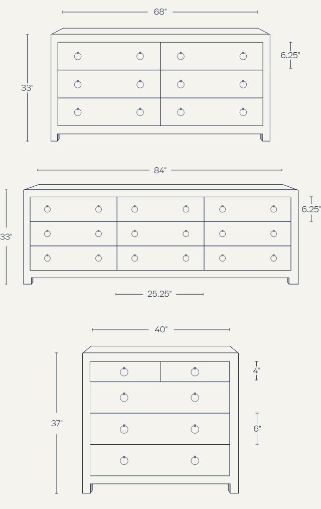 ¥97900 8割引　更に本日限定オフ【美品】drawer ヘリンボーン　ジレ￼ Portola 9-Drawer Dresser (64