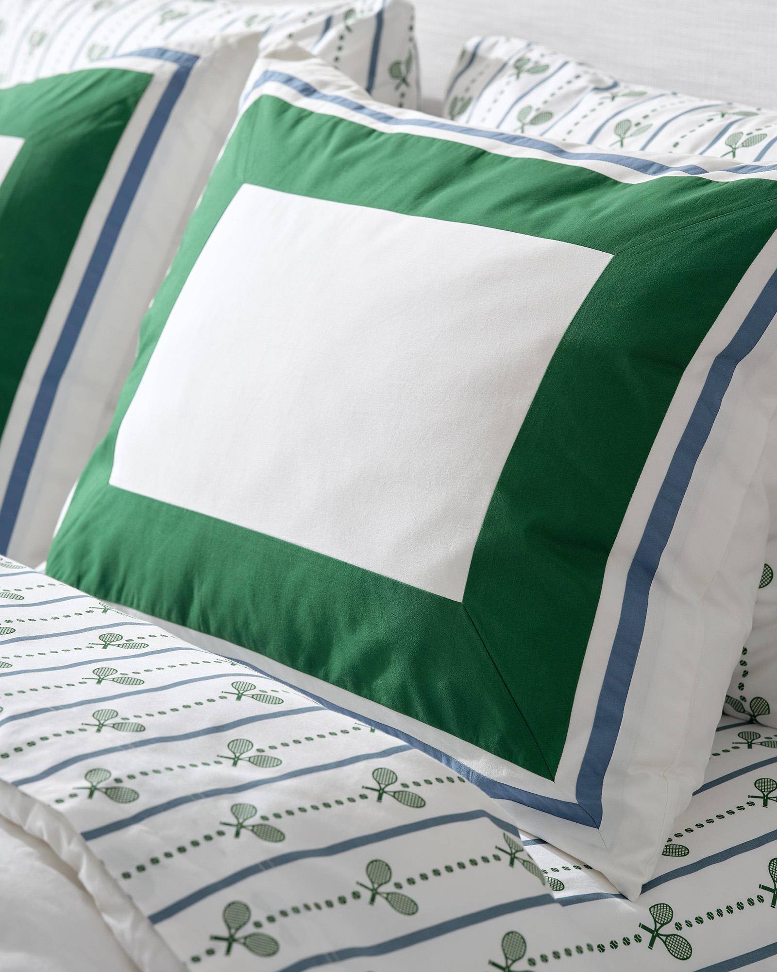 Kids-Bedding-Green-Blue-Borderline-Shams-Stripe-Match-Point-Sheets ...