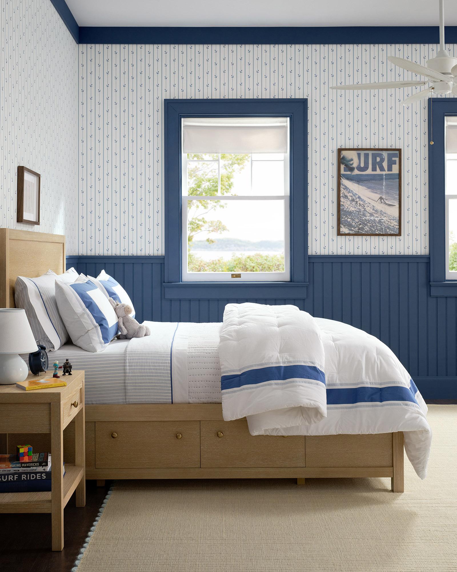 Serena & Lily Oxford Stripe Sheet Set