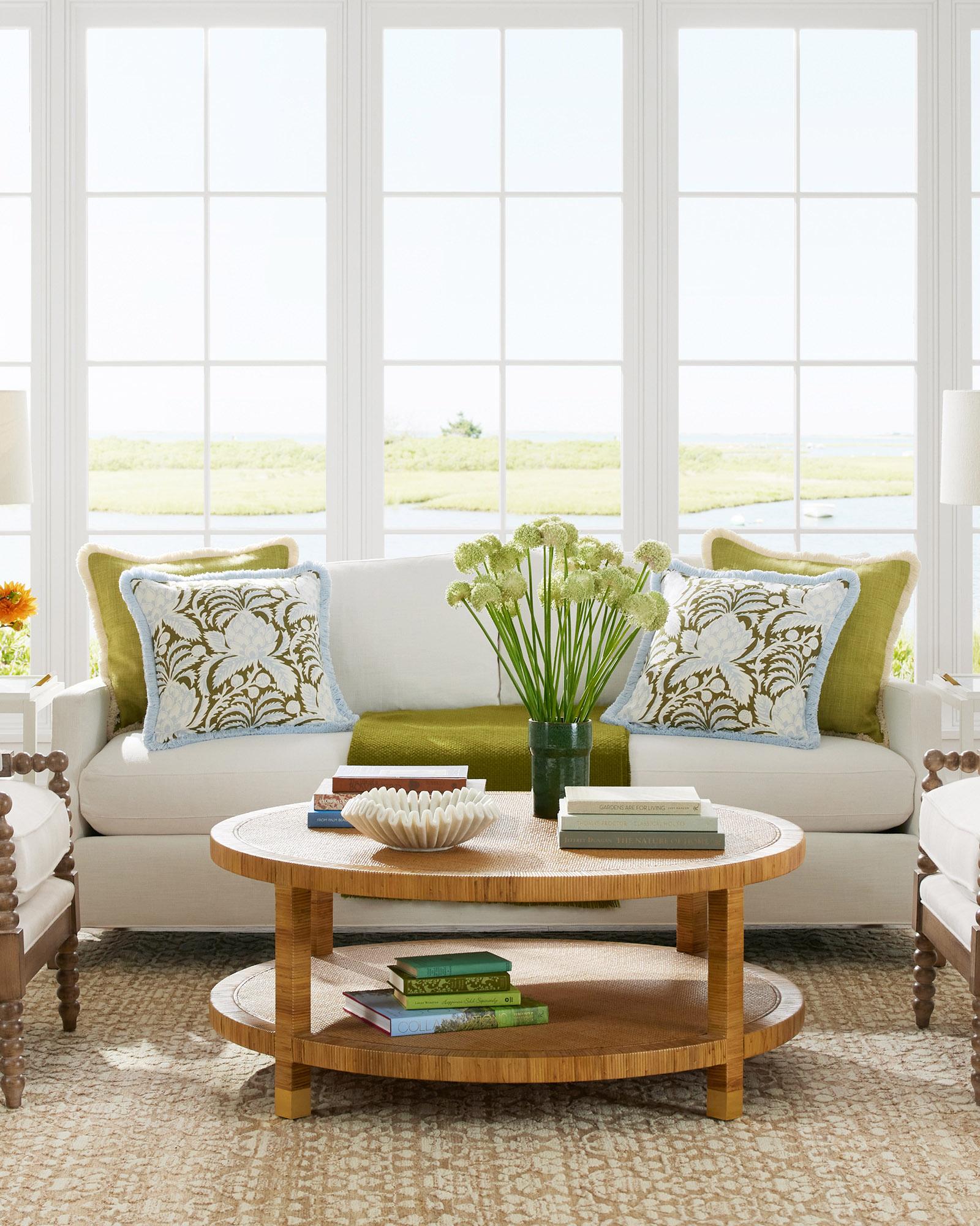 Balboa Rattan Coffee Table - Thumbnail 5