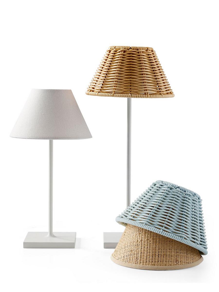 Rechargeable Table Lamp Shade Cover | Serena and Lily