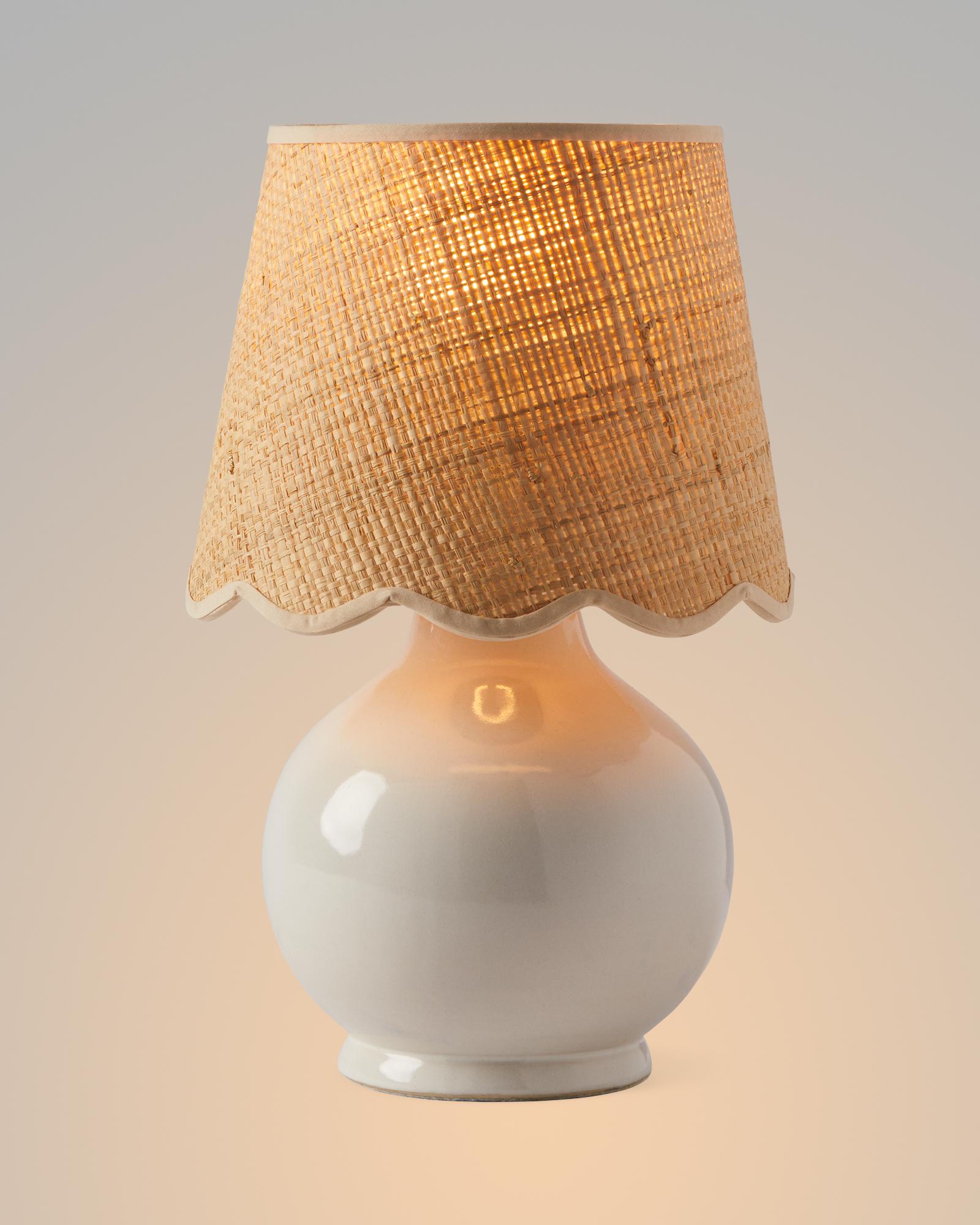 Serena & Lily Como Gourd Table Lamp - Thumbnail 2