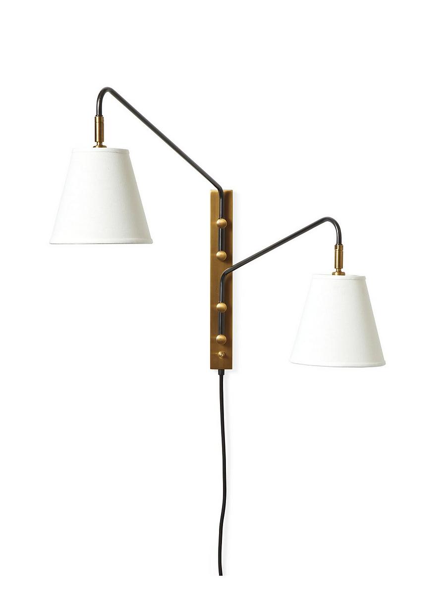 Flynn Double Sconce Serena and Lily