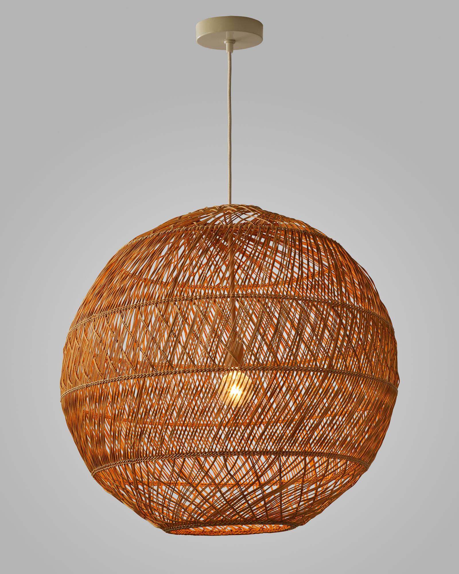 Headlands Rattan Round Pendant 30 DIAM Serena Lily 596889