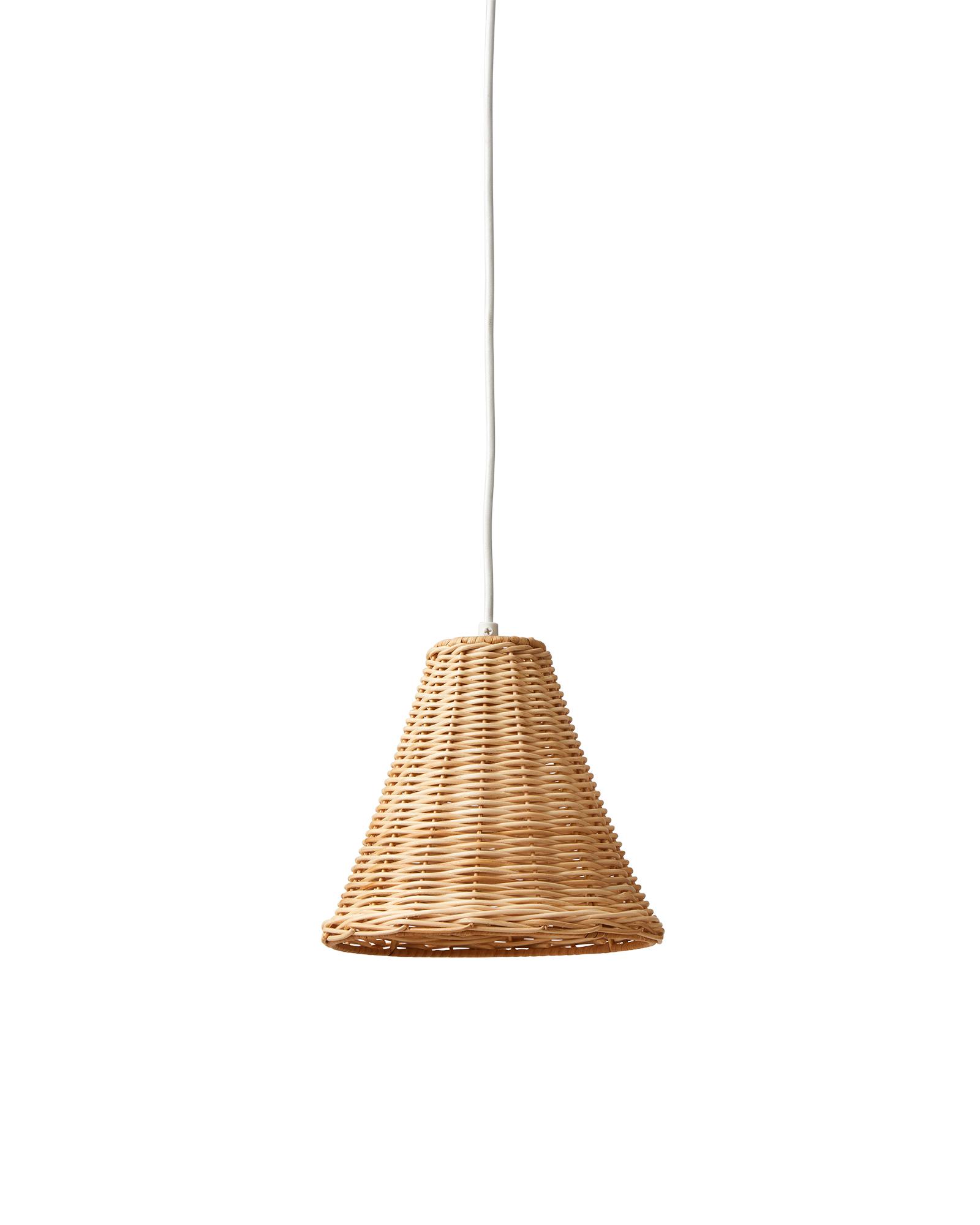 Serena & Lily Santa Barbara Rattan Pendant - Thumbnail 5