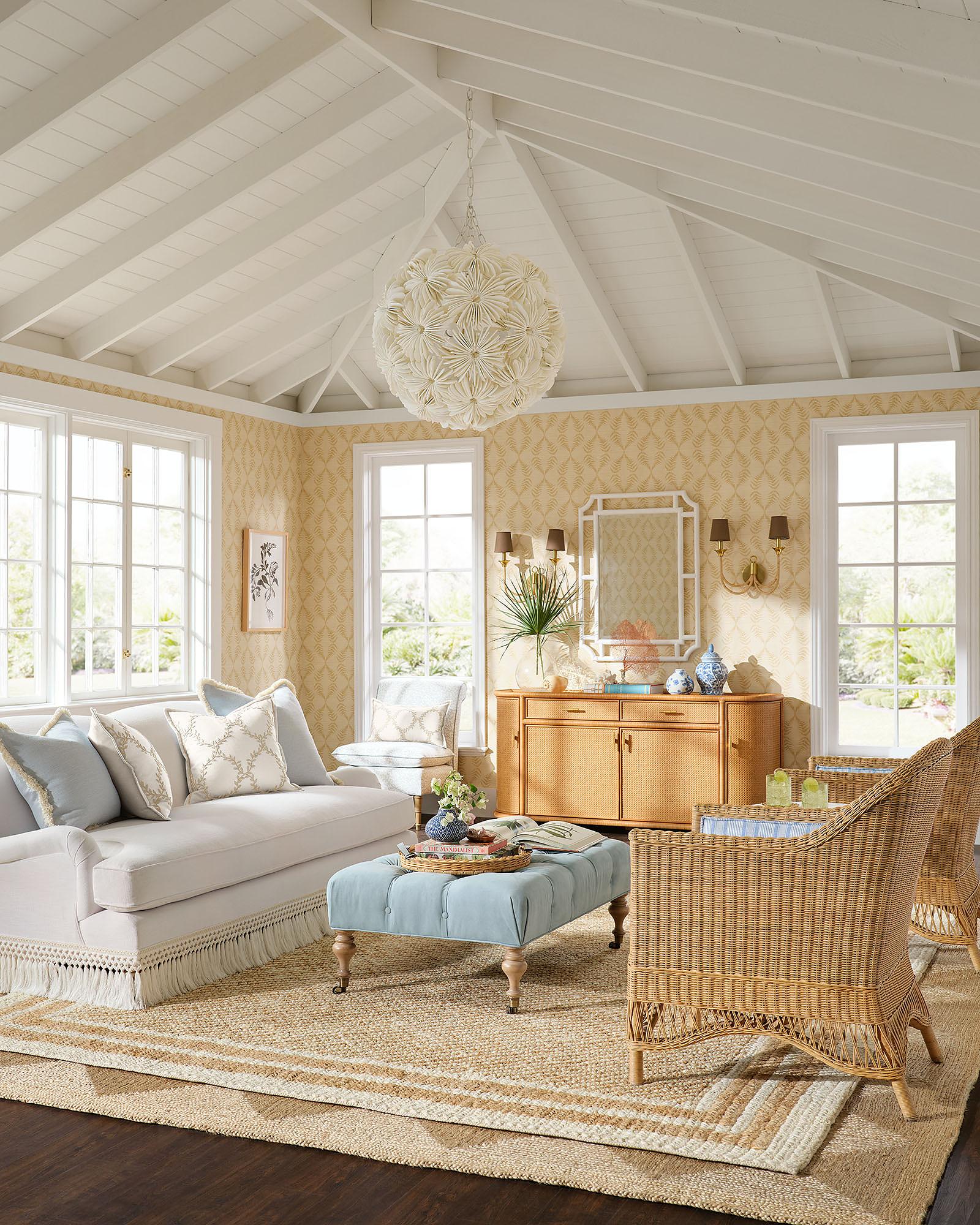 Living-Room-Natural-Rattan-Chairs-Sconset-Jute-Rugs-Grasscloth ...