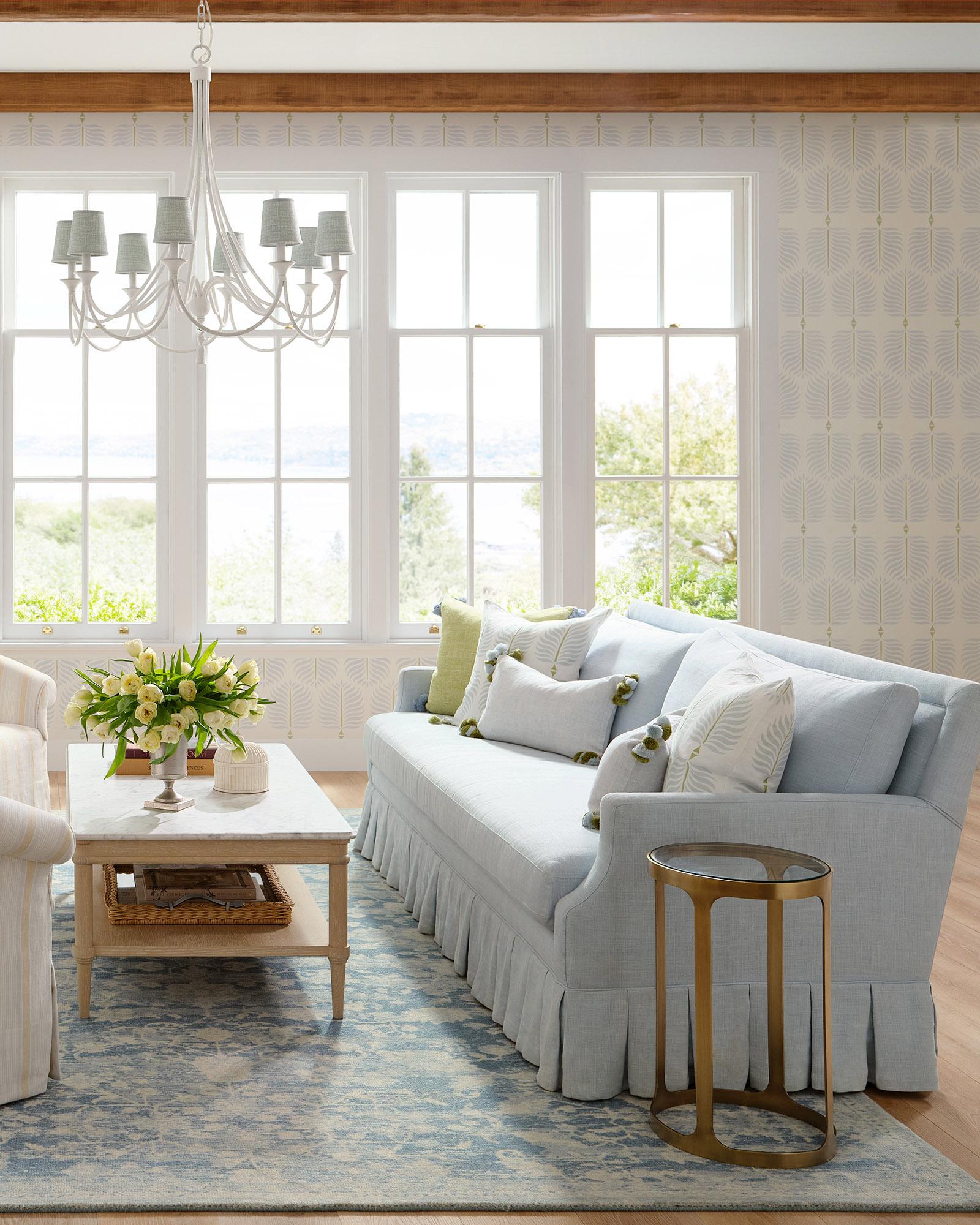 Serena & Lily Grady Notch Arm Sofa