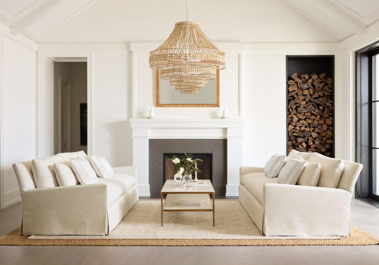 white living room
