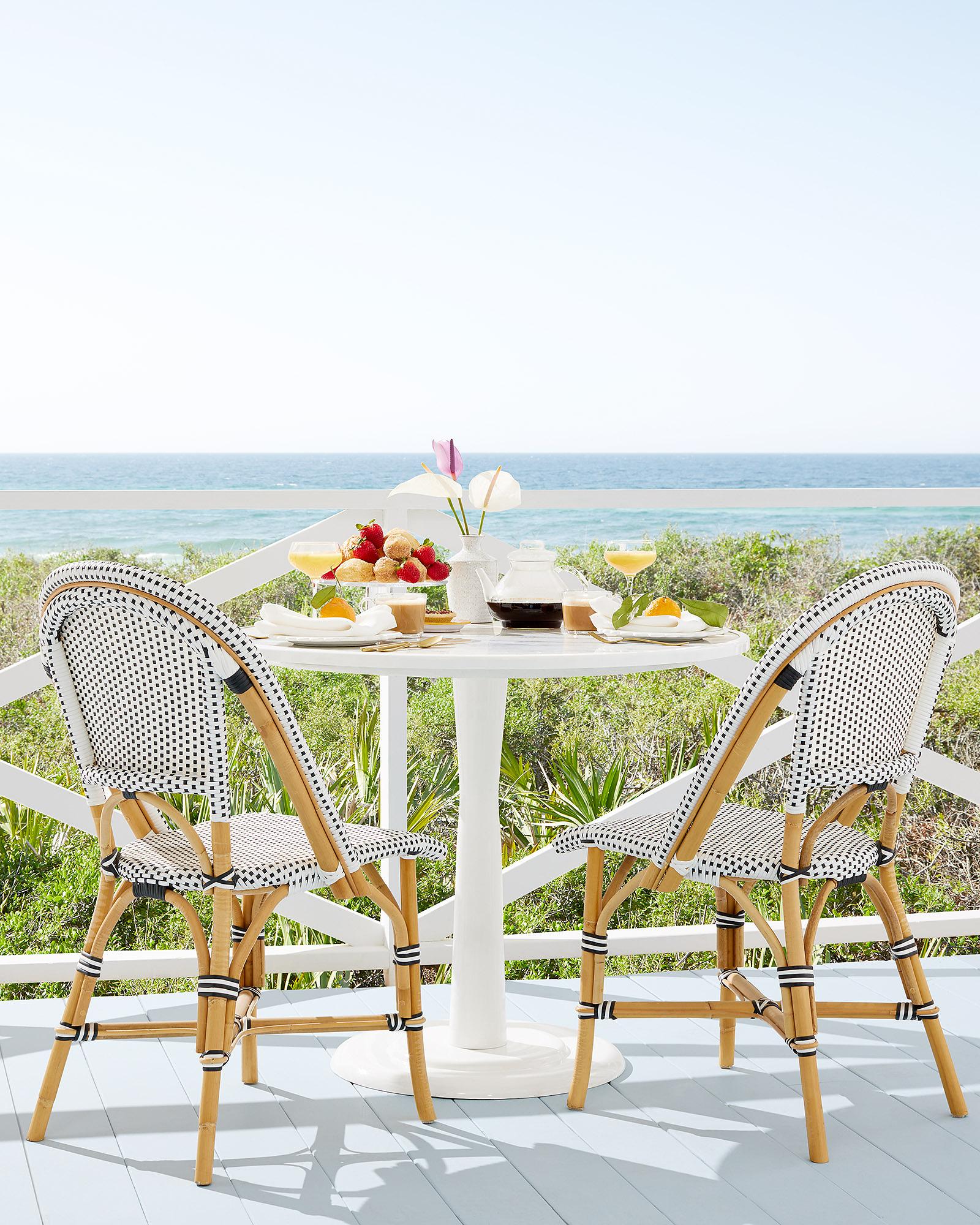 Serena and Lily Rattan Dining Chairs: Timeless Elegance for Modern Dining