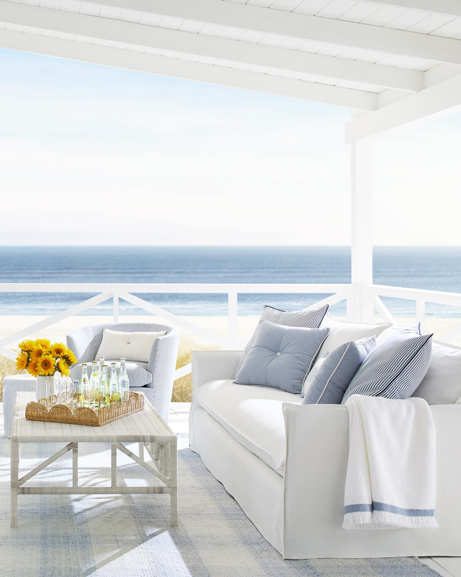 Serena & Lily Sundial Outdoor Sofa