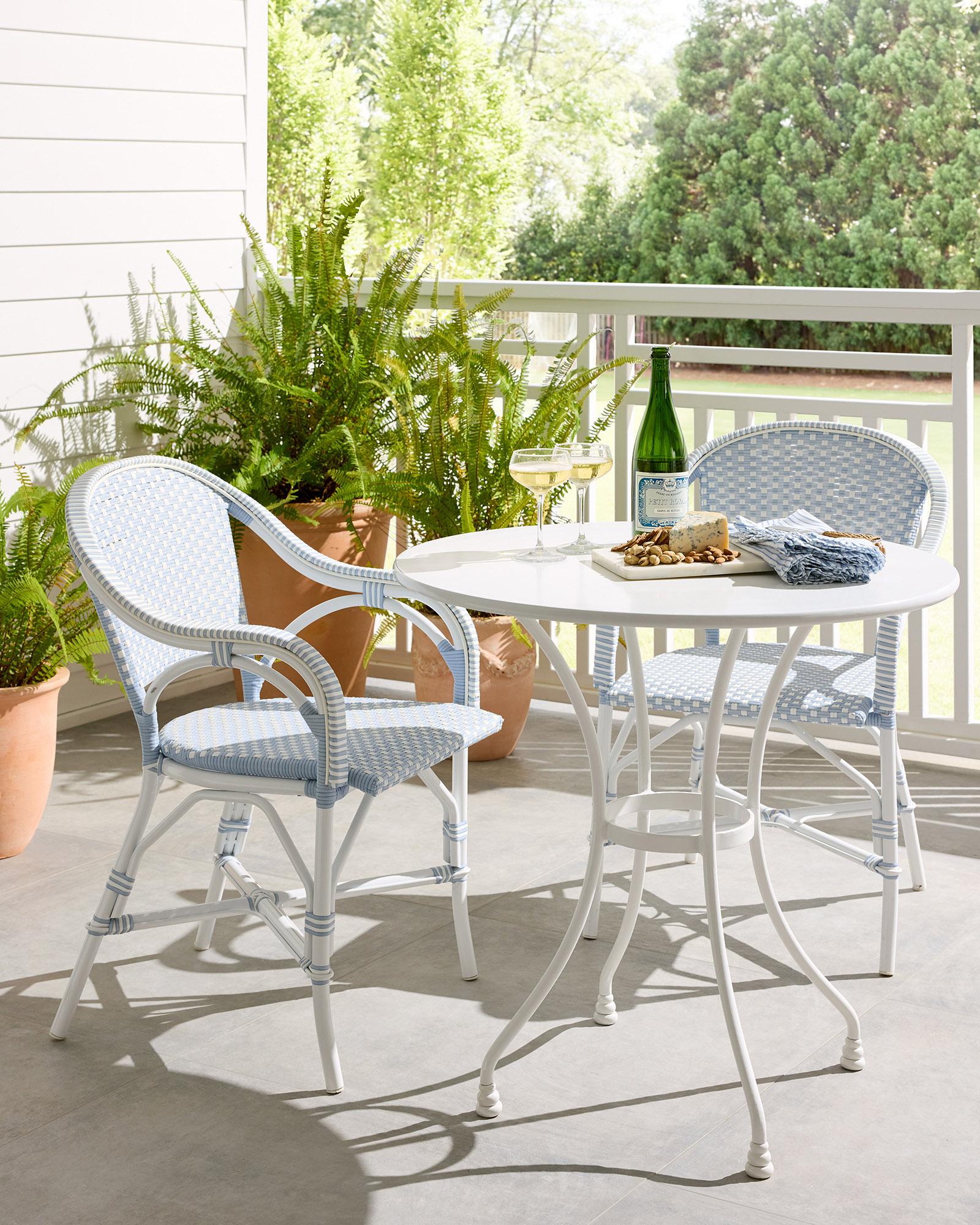 Serena & Lily Bistro Dining Table - Thumbnail 4