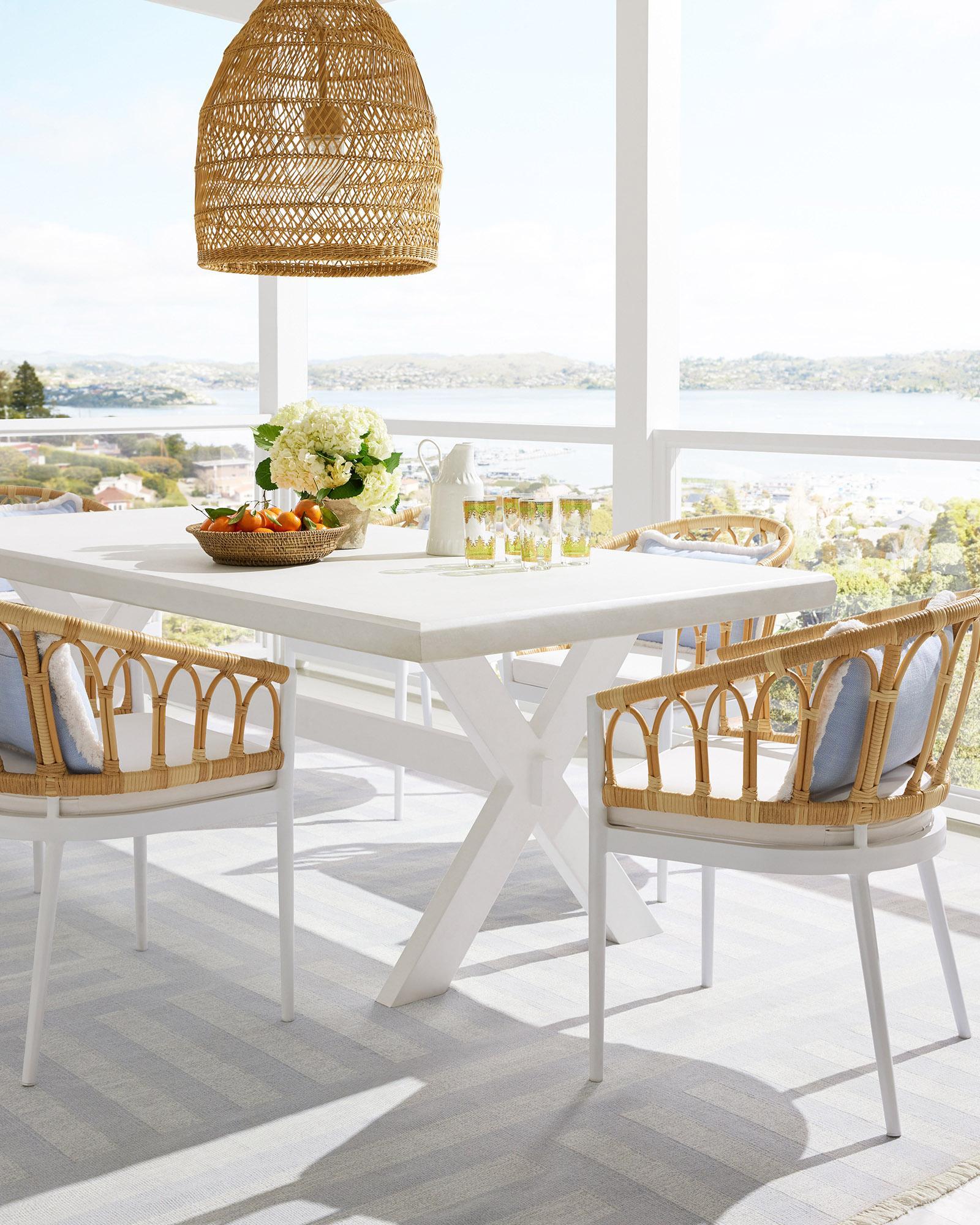 Sausalito Dining Chair Serena and Lily