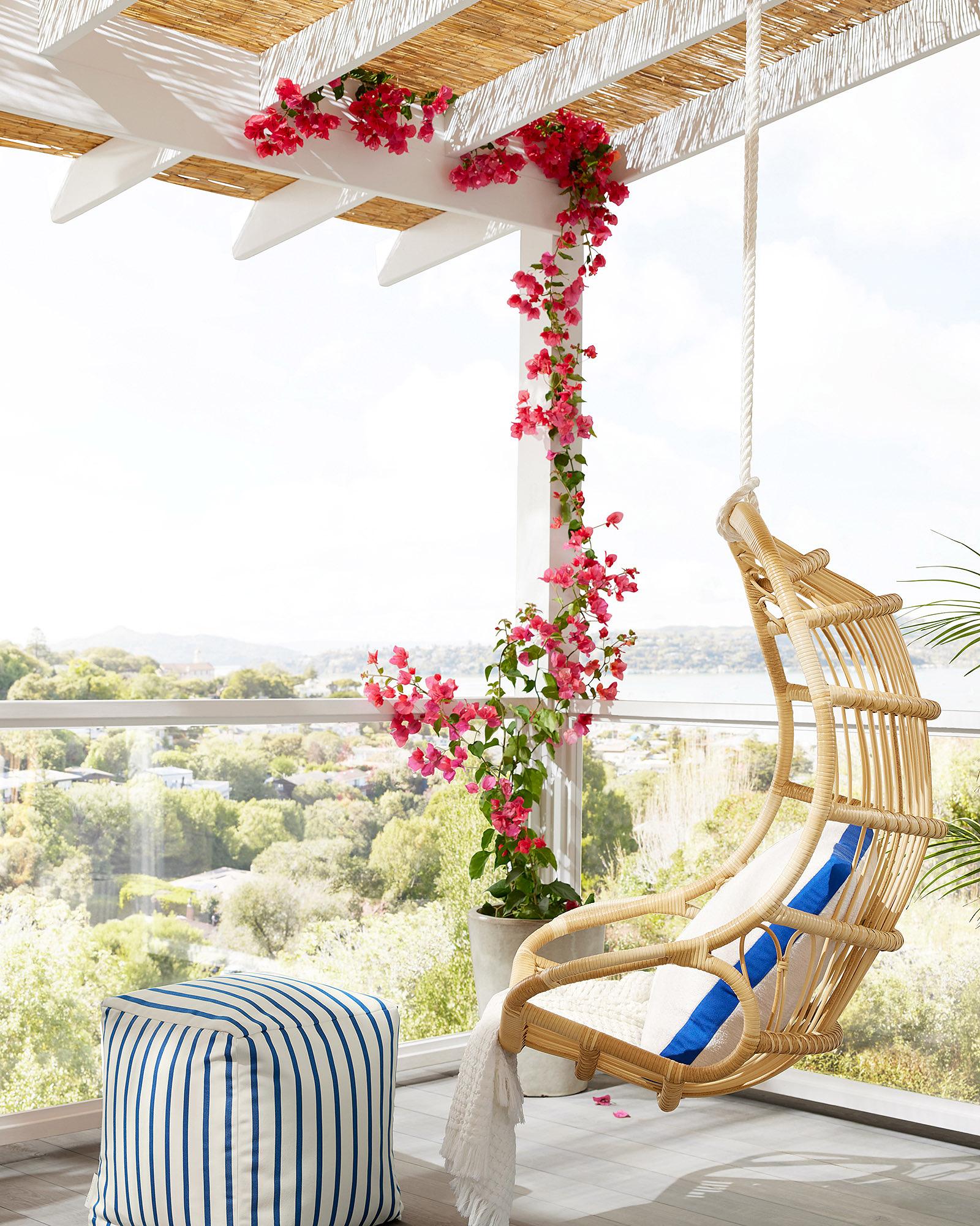 Serena and lily outdoor hanging chair Clearance