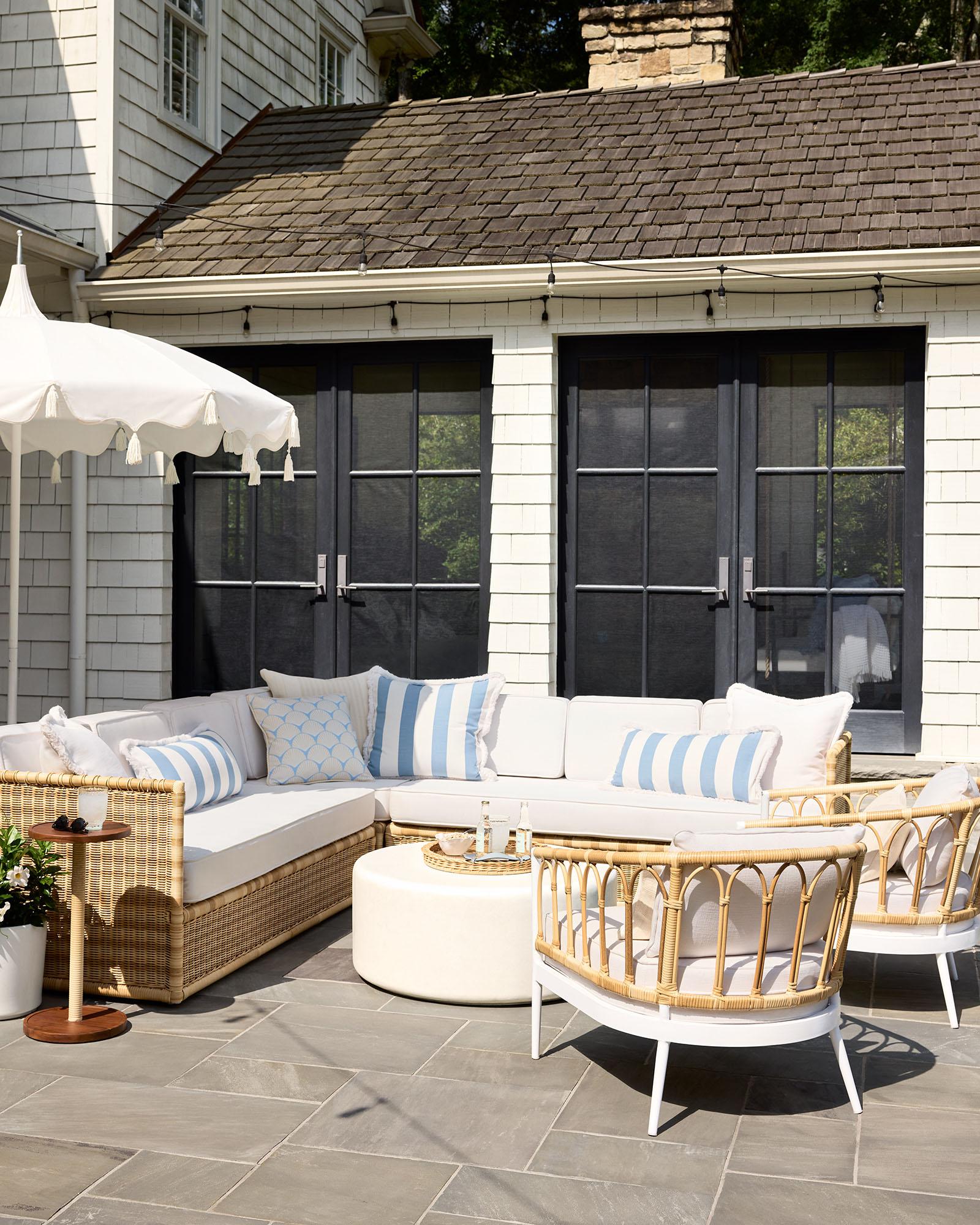 OutdoorLivingNeutralPacificaSofaSectionalSausalitoLoungeChair