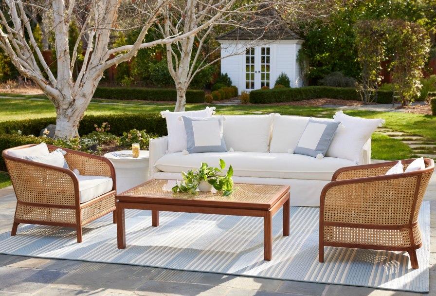Serena and lily outdoor dining table deals