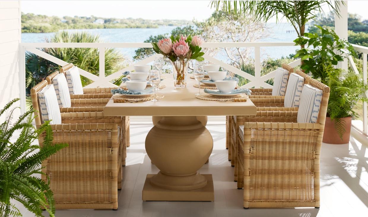 SHOP OUTDOOR DINING TABLES