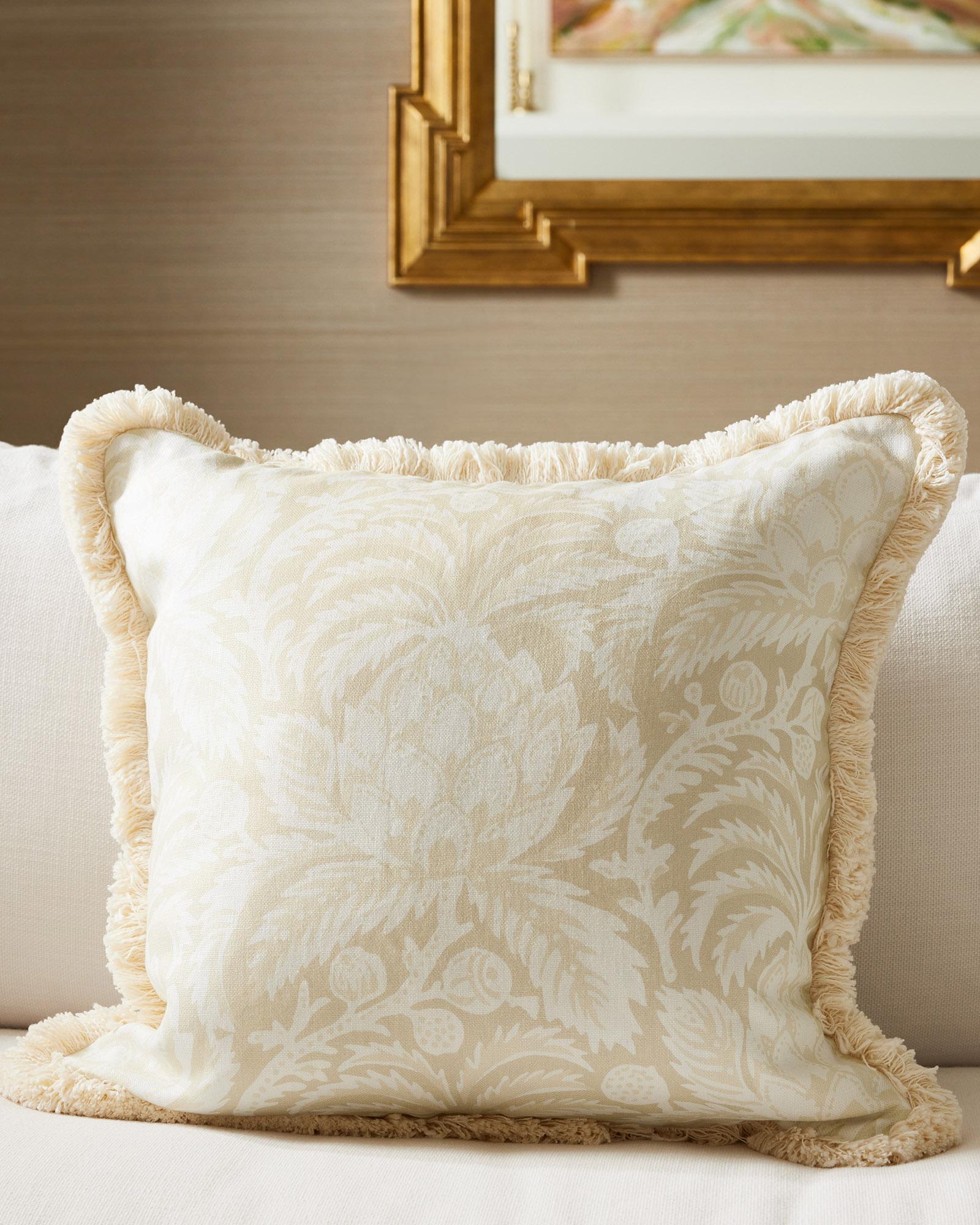 Serena & Lily Jetty Pillow Cover store 24x24 Ivory