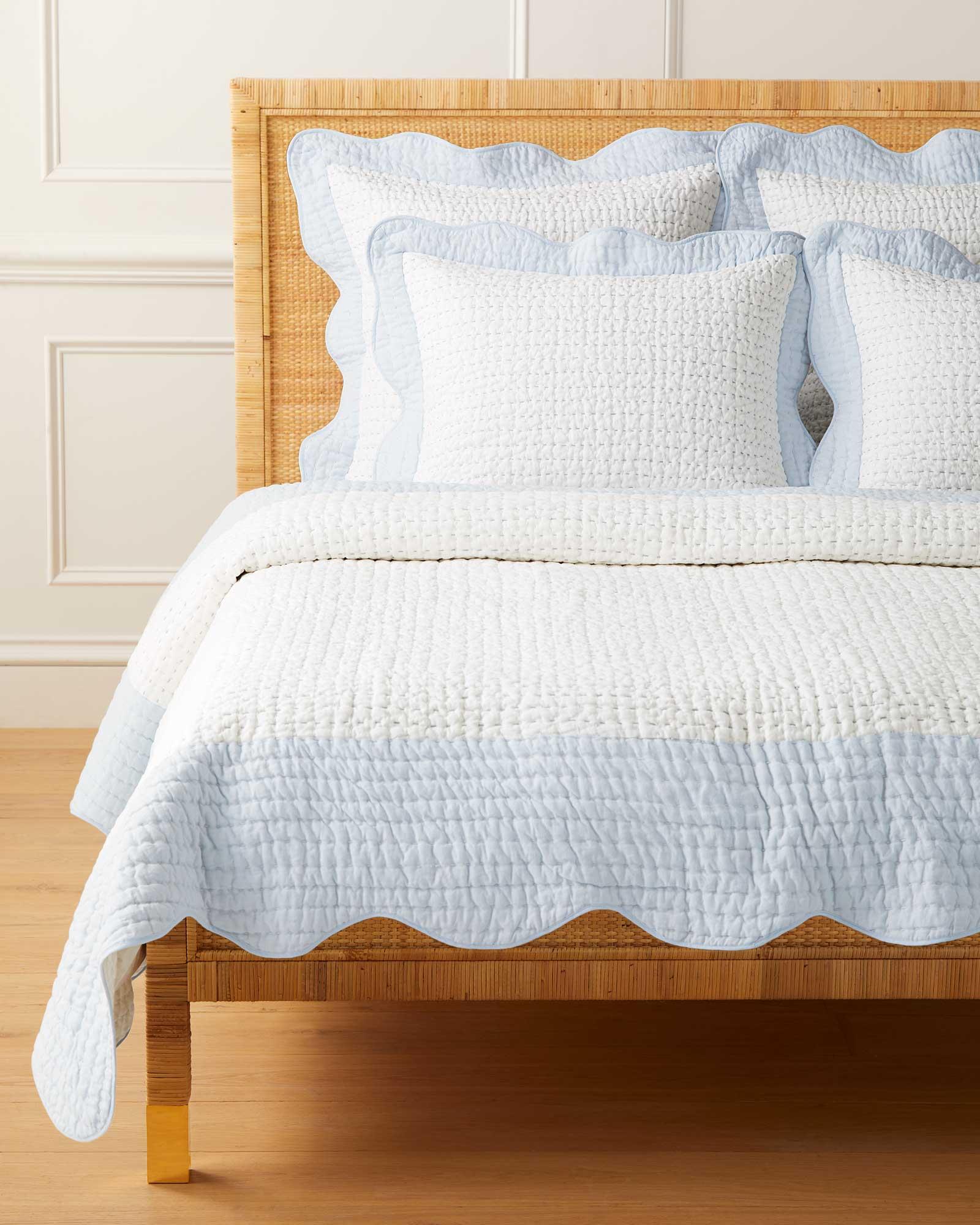 Baywood Quilt and Scallop Bedding Set - Thumbnail 2