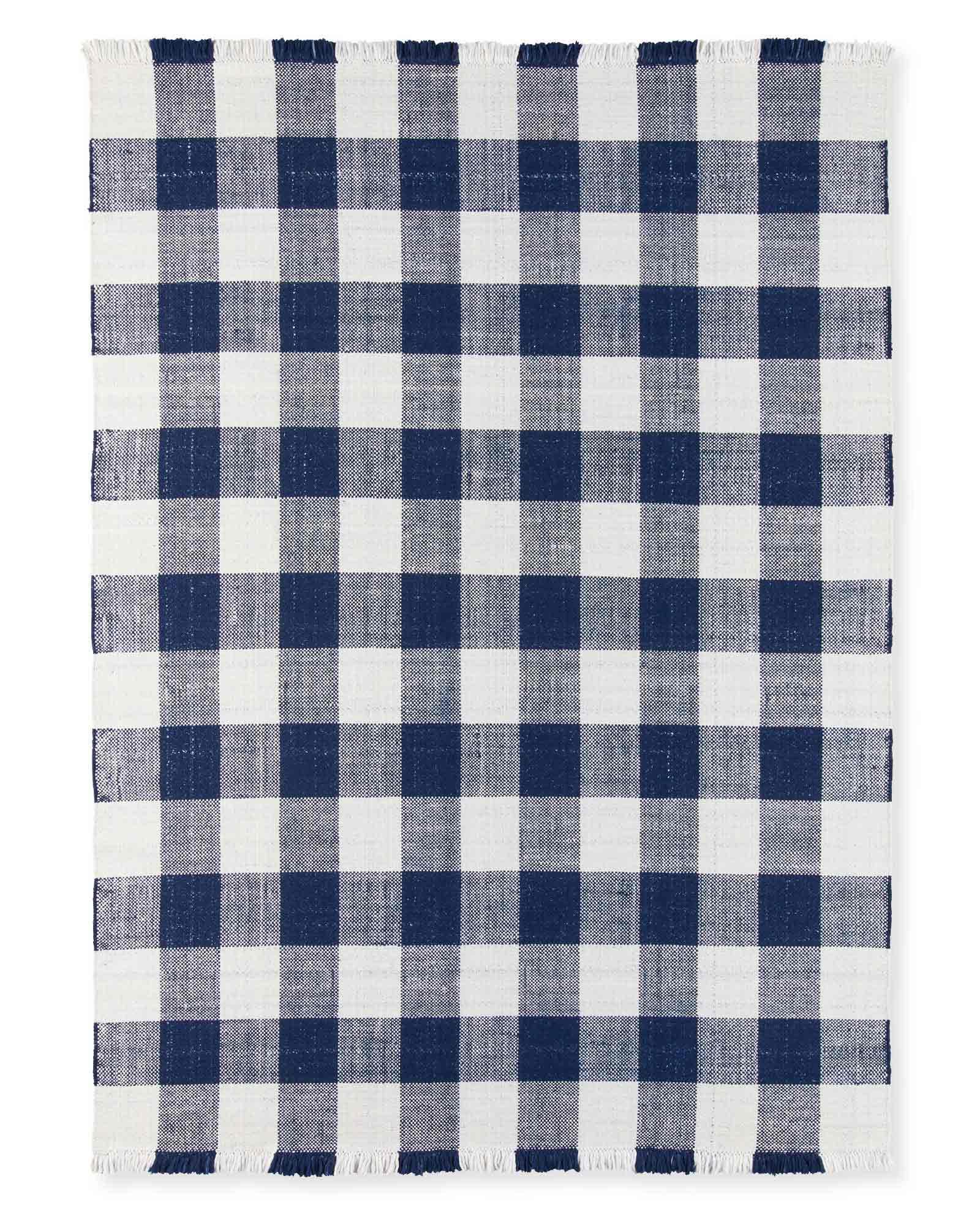 Gingham Rug Serena and Lily