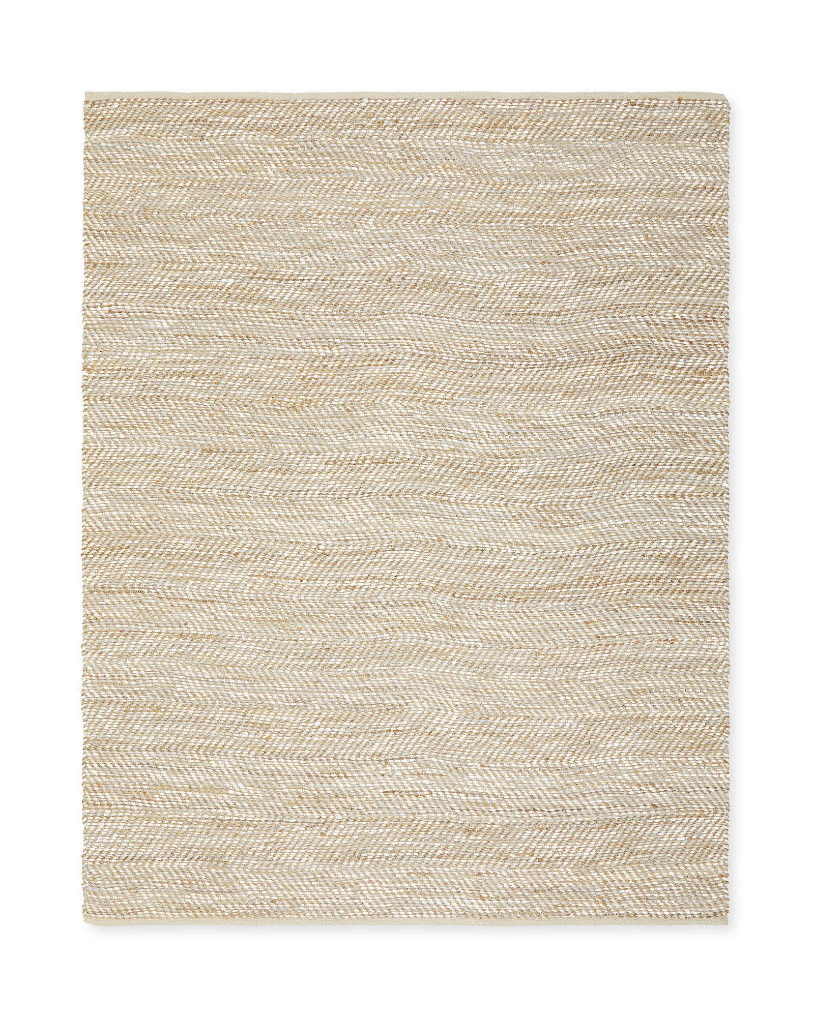 Metallic Suede & Hemp Rug | Serena and Lily