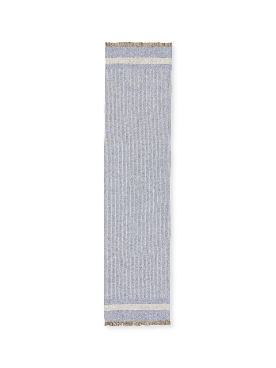 Linen Stripe Rug, 2.6' x 7' | Serena & Lily