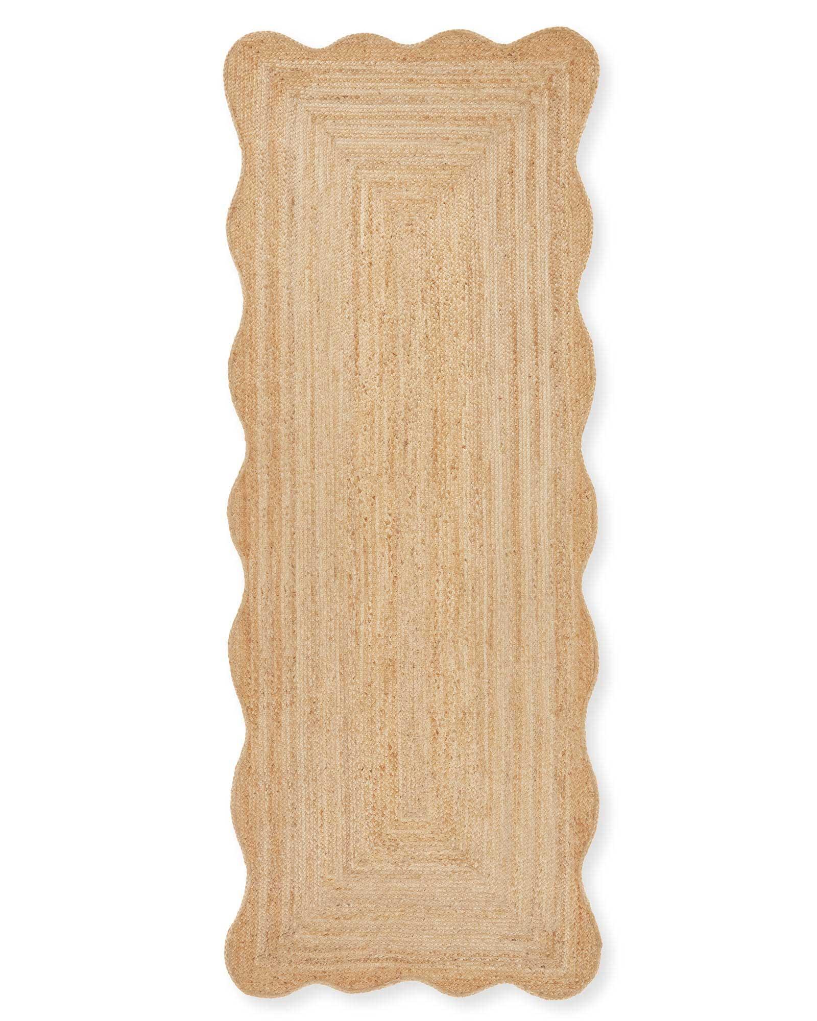 Scallop Jute Rug | Serena and Lily