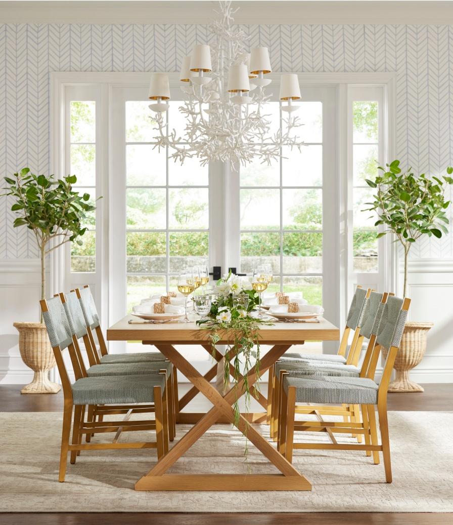 Serena and lily dining table deals