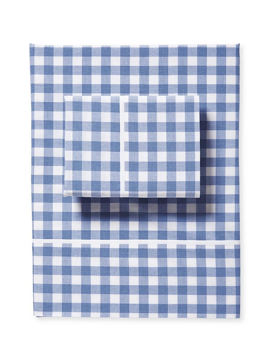 Gingham Percale Sheet Set Serena and Lily