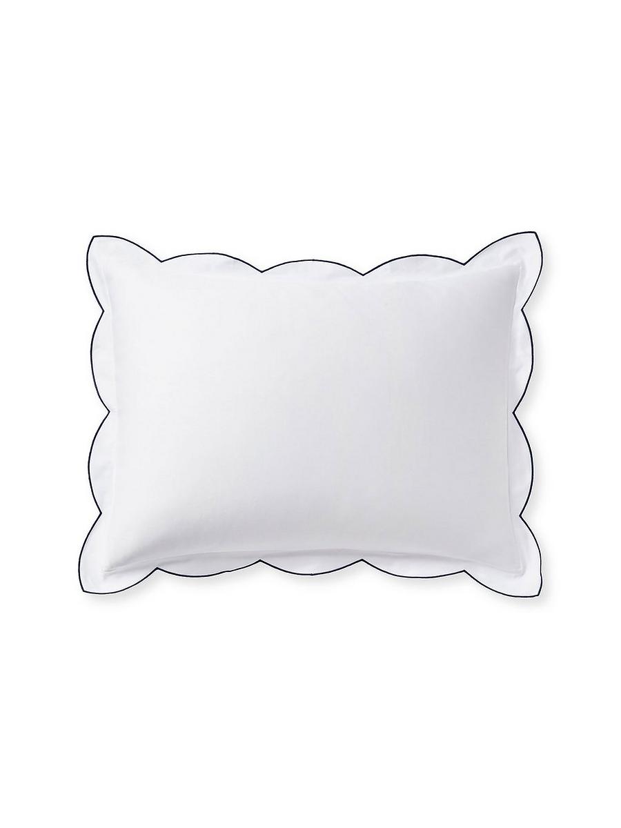 Scalloped 2024 pillow sham